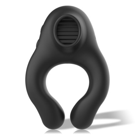 it easily adapts to all sizes and sublimates the erection while its revolutionary stimulator shakes with vibration and will satisfy your clitoris.Black&Silver? Licking is a perfect vibrating ring for couples thanks to its skillful and flexible licking effect stimulator. Perfect for a trio.Couples:Combining cock rings and clitoral stimulation