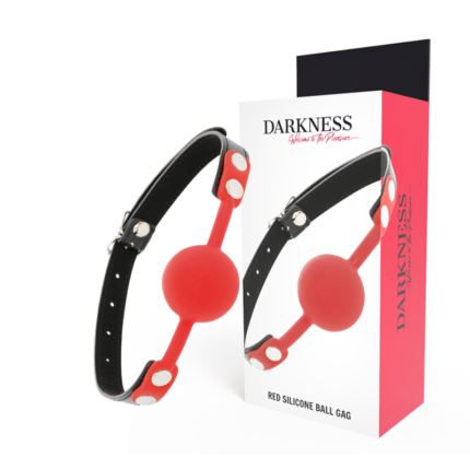 Do you like naughty games? Keep your lover silent with this peculiar gag that keeps your mouth covered for advanced games ...This gag has quality leather straps and features elegant seams along the straps. The strap has holes to adjust the length. One size for all measurements.	Made in siliconeIf you fancy being even more naughty