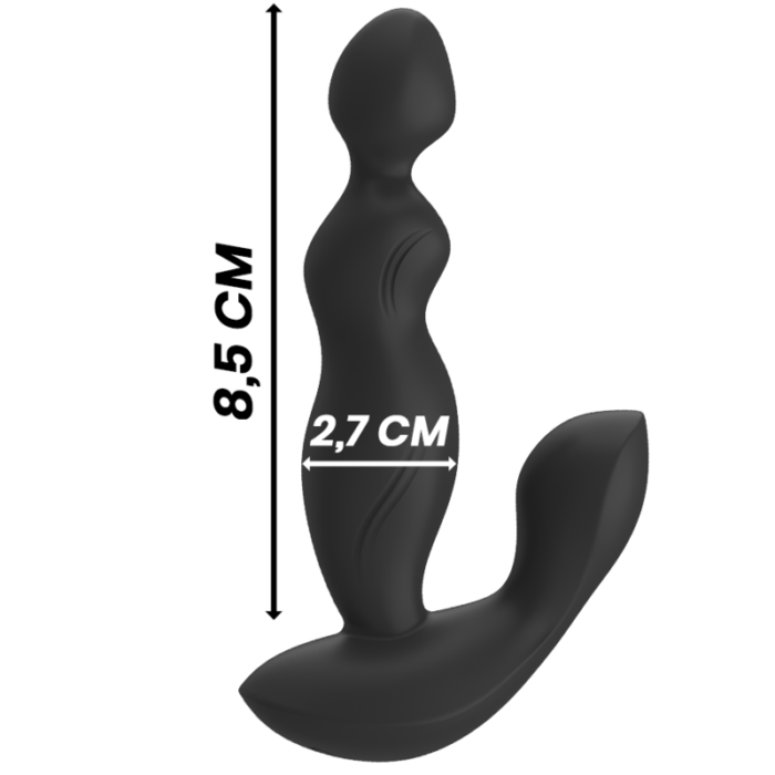 delicious stimulation and endless possibilities thanks to the included remote control. Why Black&Silver ? Cora? We give you 7 exclusive reasons that will make you look for Black&Silver ? Cora? Ergonomically designed for extreme Anal pleasure. 3 years warranty Body-friendly silicone Very powerful deep vibration Unisex: The device can be used by people of all sexes Waterproof (IPX6) Can also be used without the remote control Lithium-ion battery Easy to clean Black&Silver ? Cora? Plug - Anal stimulation