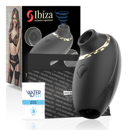 ideal for those who want to experience longer and more intense orgasms. IBIZATECHNOLOGY ™ Sucking + Licking + Pulsing Vibe made of high quality body safe silicone and completely submersible