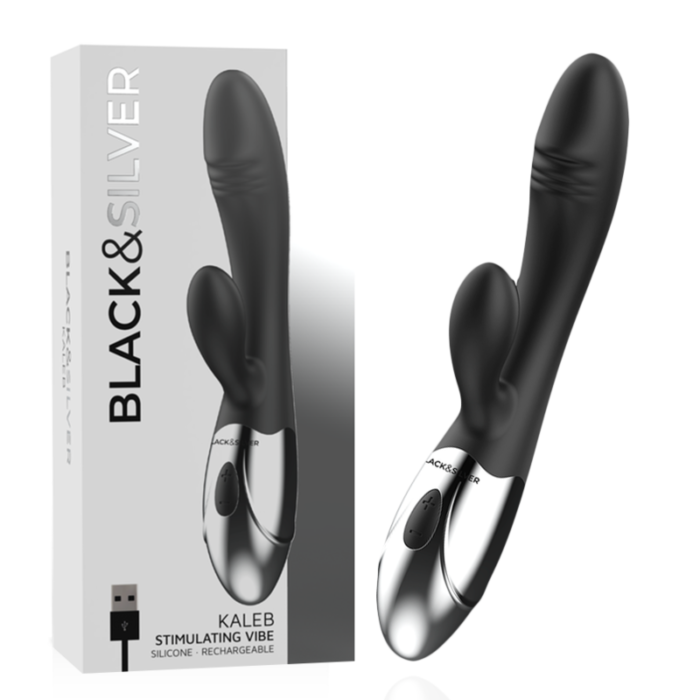 achieving an increase in power with greater durability. Its premium super soft silicone finish is a plus for the most demanding orgasms. All the vibrators and rotators in the new Black&Silver collection are rechargeable via USB