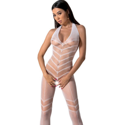 The bodystocking from the prestigious brand PASSION is a masterpiece of sensuality with a spectacularly sexy design that adapts to the body in one size. This outfit is distinguished by its stunning print