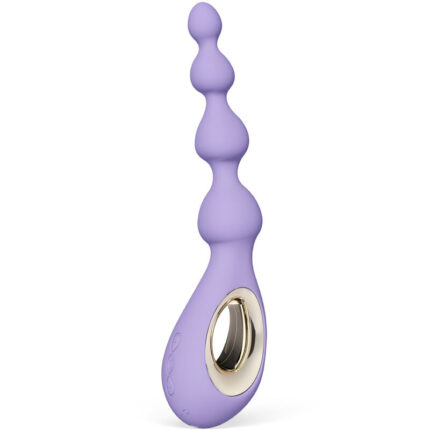 SORAYA Beads™ is a gender-neutral anal massager with beads designed for those who are just beginning to explore anal play. Its unique waterfall design has been designed to stimulate the sensitive nerve endings found both inside and around the anus so you can enjoy a new type of orgasmic sensation that begins with the smallest count. It is small and continues with three others that increase in size progressively. All this is possible thanks to the innovative Bow-Motion™ inspired by the expert movements of violinists. All the beads work in harmony so that you feel a sensation of push without said movement.Thanks to its waterfall design