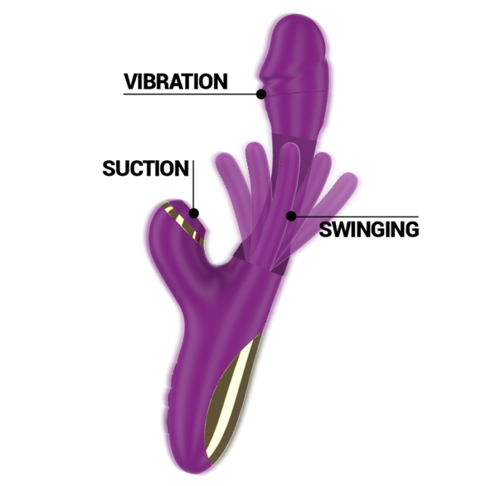 ATENEO is designed to satisfy all your deepest desires and desires.ATENEO has a clitoral stimulator that will give you pleasure. intense and satisfying orgasms. Its oscillating tongue with 7 different movements simulates the sensation of oral sex