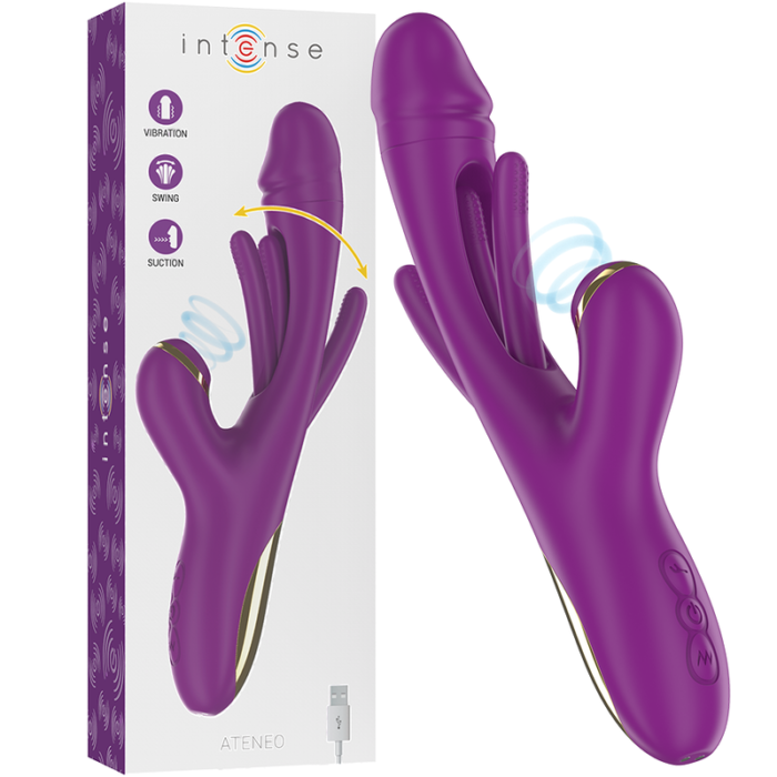 Welcome to the world of maximum satisfaction with the female masturbator ATENEO from the brand INTENSE. This luxurious sex toy