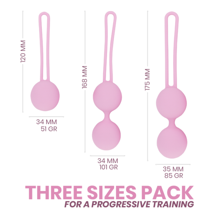 which are a series of vaginal contractions and relaxations that strengthen the Pubococcygeus (PC) muscle and pelvic floor muscle group through a gradual increase in weights.Intimichic Pelvis Health II is the only treatment that can specifically strengthen the group of pelvic floor muscles.  This is achieved through the action of these muscles that are in the vagina