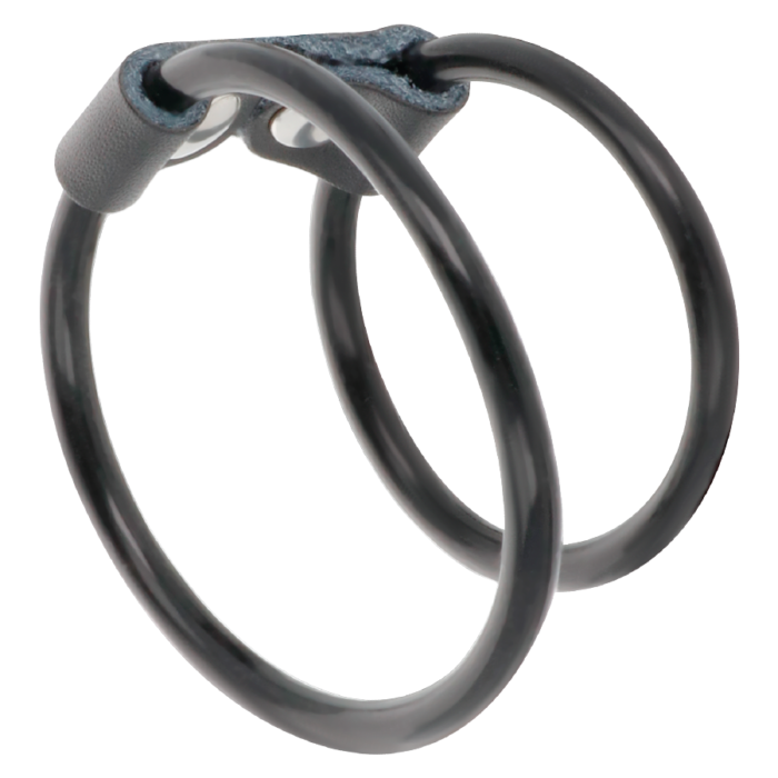 darkness - double flexible penis ring - Lovex Erootikapood