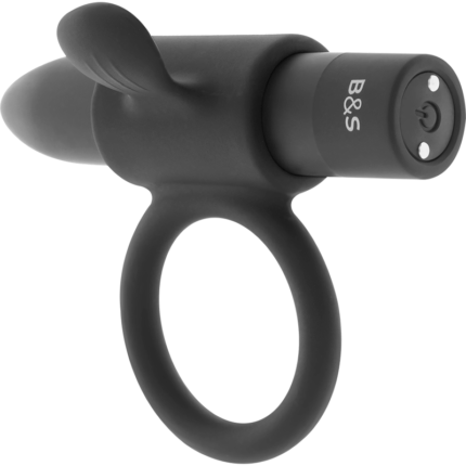 Here comes an especially sugary gift for your best friend! This wonderful male stimulator is disguised as a penis ring and wants to sweeten the hours of your heart. With the Black&Silver Ring you can properly enhance your pleasure lance and give yourself and your loved one tingling stimuli. With its silky-smooth