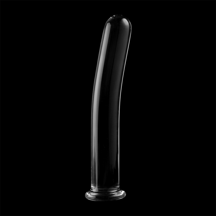 Klaasist dildo MODEL 8 14.5x2 cm (läbipaistev) - Lovex Erootikapood