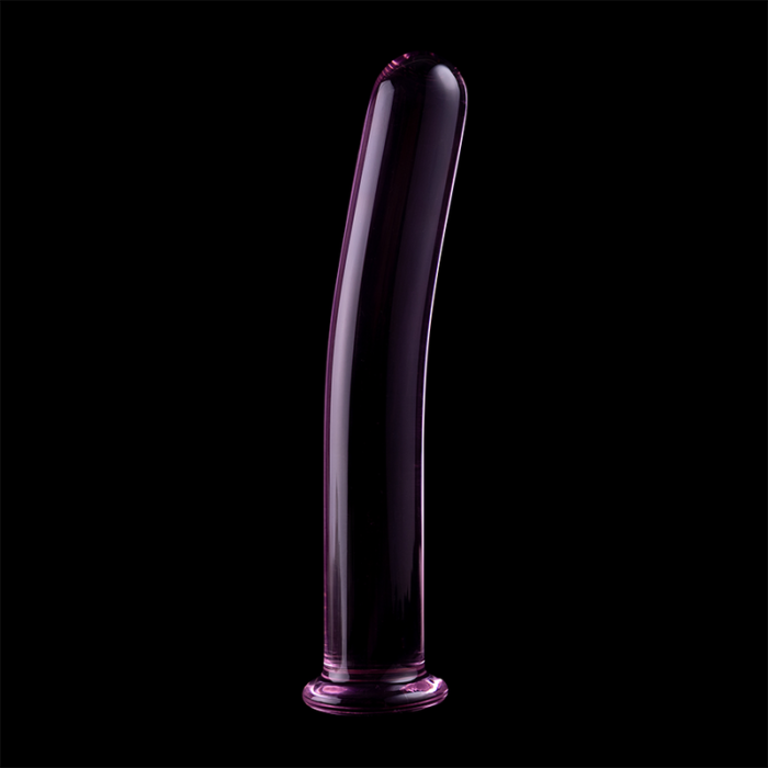 Klaasist dildo MODEL 8 14.5x2 cm (roosa) - Lovex Erootikapood