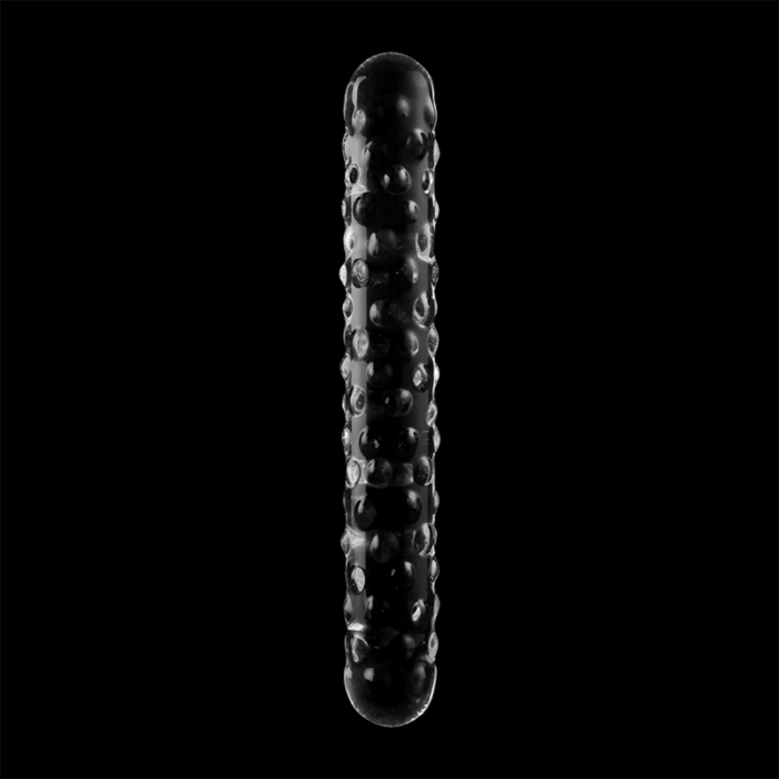 nebula series by ibiza - model 15 dildo borosilicate glass clear 18.5 cm -o- 3 cm - Lovex Erootikapood