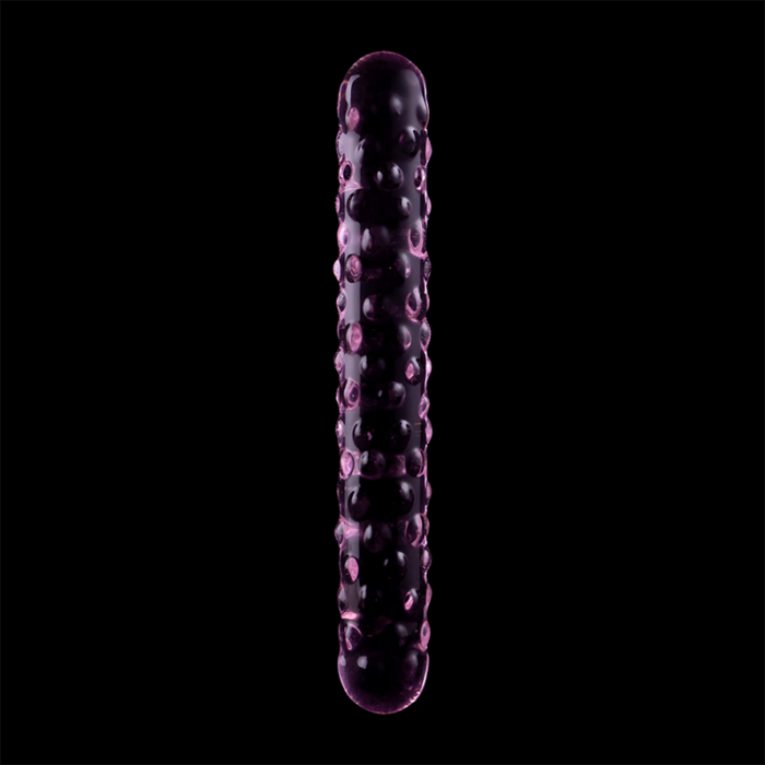 Klaasist dildo MODEL 15 18.5x3 cm (roosa) - Lovex Erootikapood