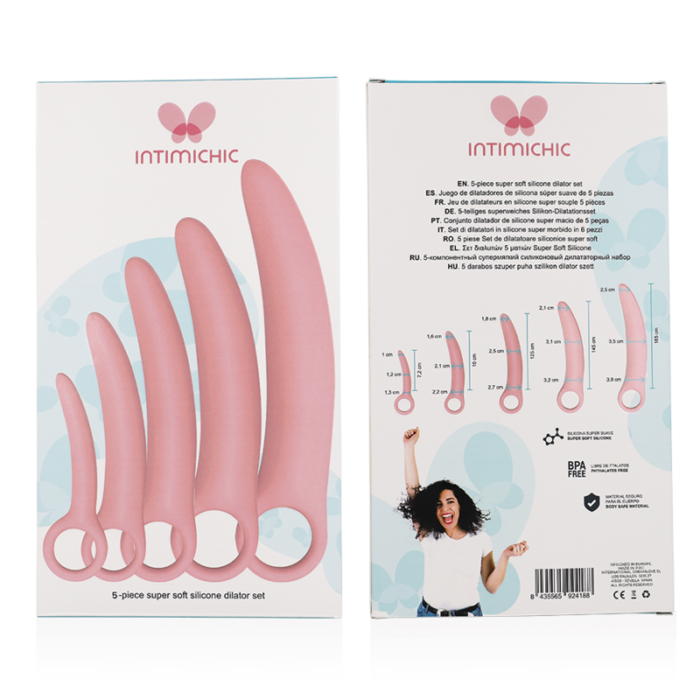 intimichic - silicone dilator 5 pieces set - Lovex Erootikapood