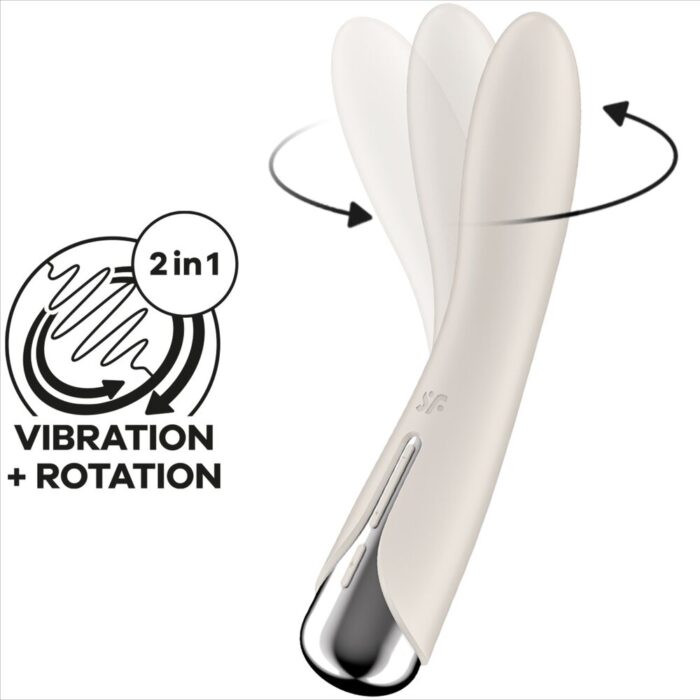 Vibraator Satisfyer SPINNIG VIBE 1 (valge) - Lovex Erootikapood