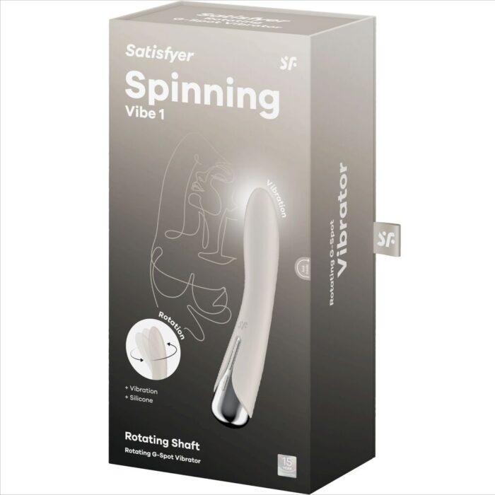 Vibraator Satisfyer SPINNIG VIBE 1 (valge) - Lovex Erootikapood