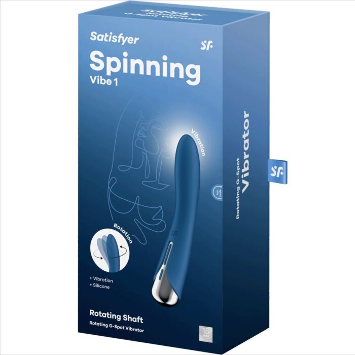 Vibraator Satisfyer SPINNIG VIBE 1 (sinine) - Lovex Erootikapood