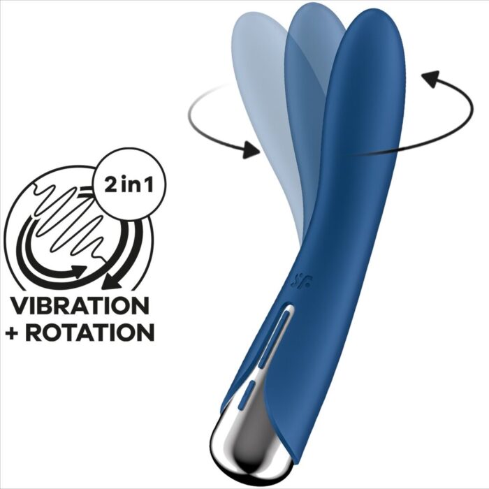 Vibraator Satisfyer SPINNIG VIBE 1 (sinine) - Lovex Erootikapood