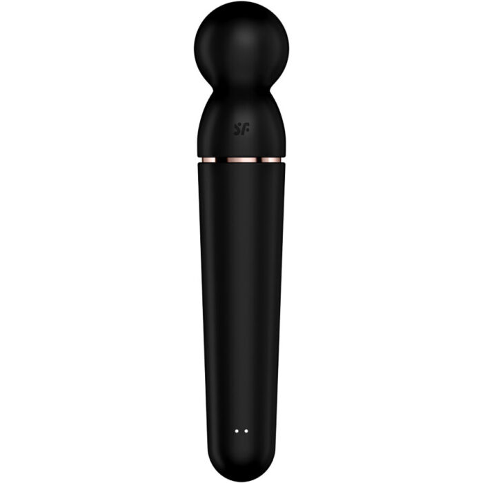 Magic Wand Satisfyer PLANET WANDER + vibraator (must) - Lovex Erootikapood