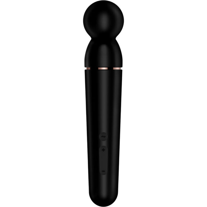 Magic Wand Satisfyer PLANET WANDER + vibraator (must) - Lovex Erootikapood