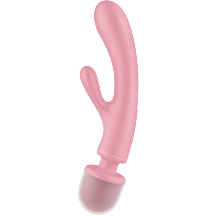 Jänkuvibraator Satisfyer TRIPLE LOVER (roosa) - Lovex Erootikapood