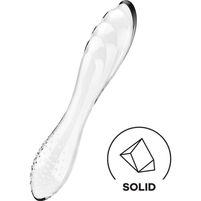 Dildo SATISFYER DAZZLING (läbipaistev) - Lovex Erootikapood