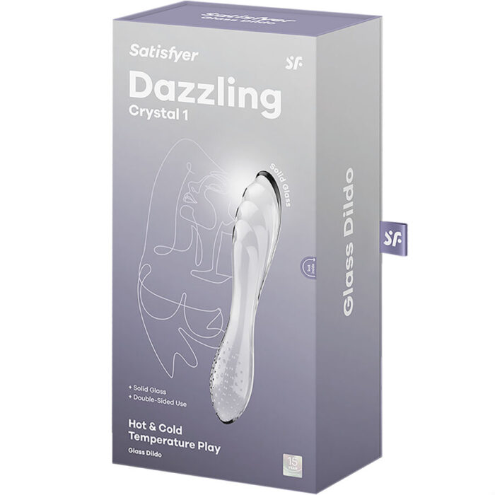 Dildo SATISFYER DAZZLING (läbipaistev) - Lovex Erootikapood