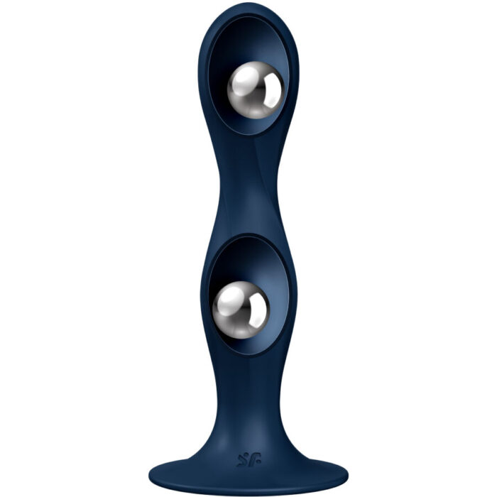 Dildo Satisfyer DOUBLE BALL (sinine) - Lovex Erootikapood