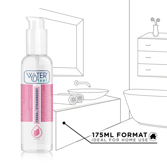 Libesti WATERFEEL maasikas (veepõhine) 175ml - Lovex Erootikapood