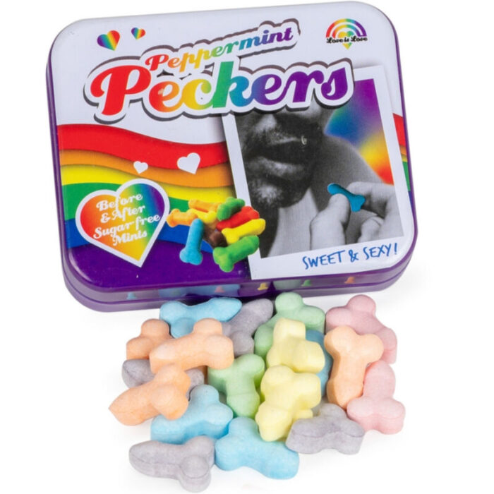 spencer & fleetwood - peckers mint rainbow candy - Lovex Erootikapood