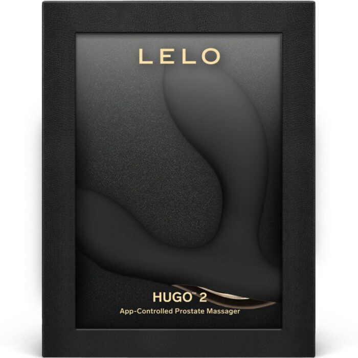 Eesnäärmevibraator LELO HUGO 2 (must) - Lovex Erootikapood