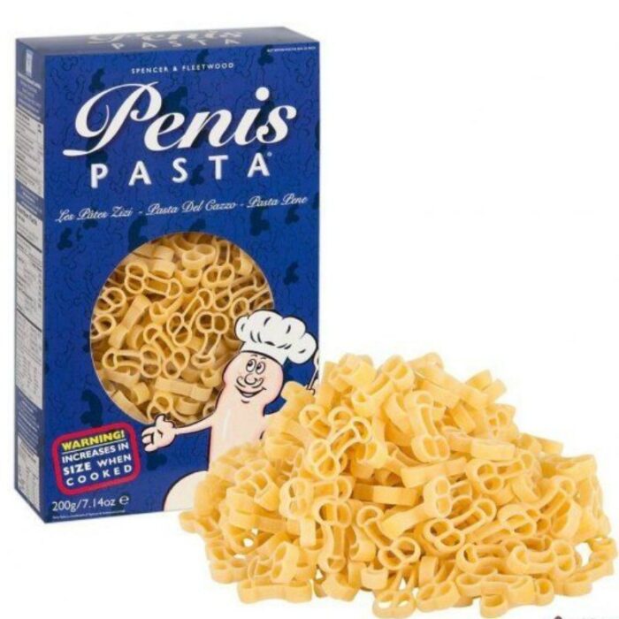 Peenisekujuline pasta 200gr - Lovex Erootikapood