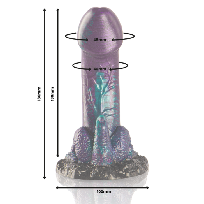 Fantasy dildo BASILISK (väike) - Lovex Erootikapood