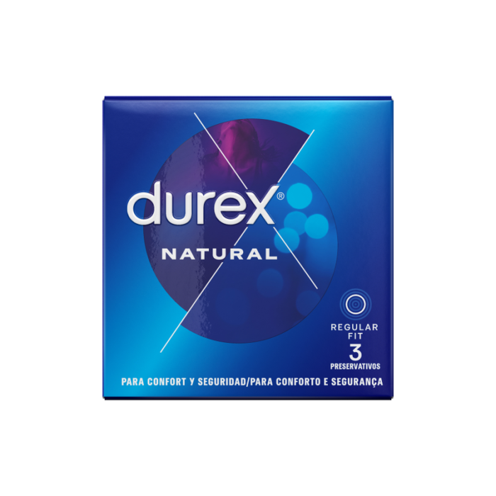 Kondoomid DUREX Natural Classic (3 tk) - Lovex Erootikapood