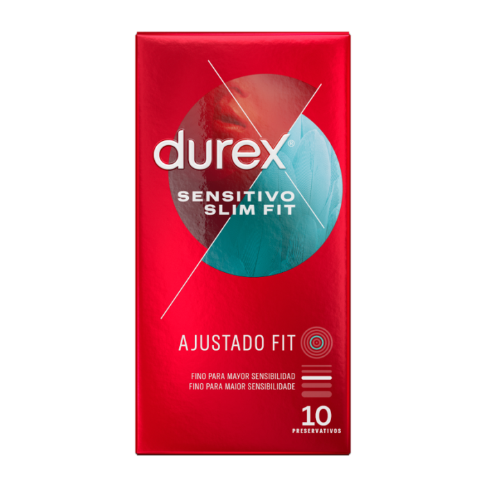 Kondoomid DUREX Sensitivo Slim Fit (10 tk) - Lovex Erootikapood