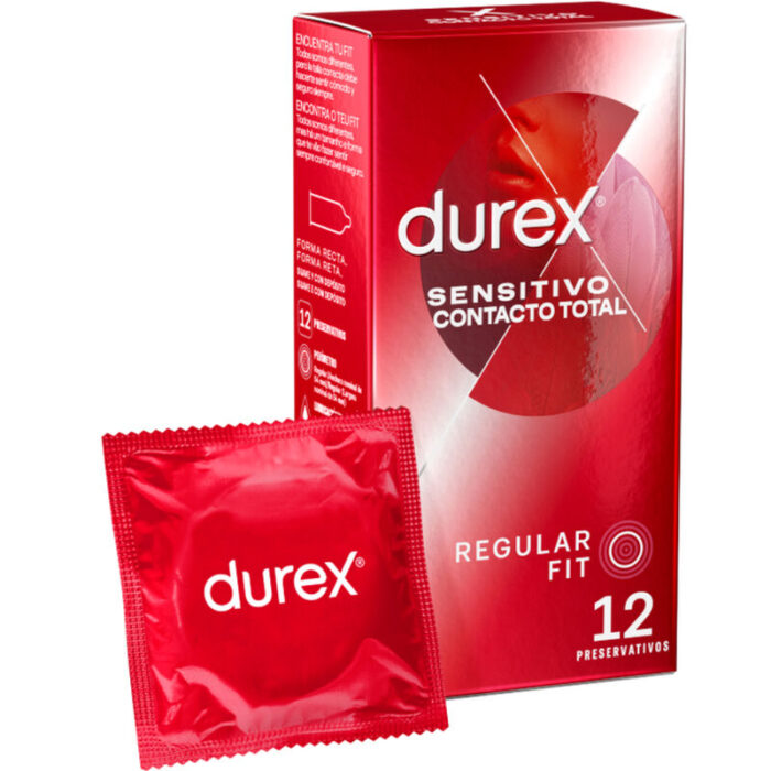 Kondoomid DUREX Sensitive Contact Total (12 tk) - Lovex Erootikapood