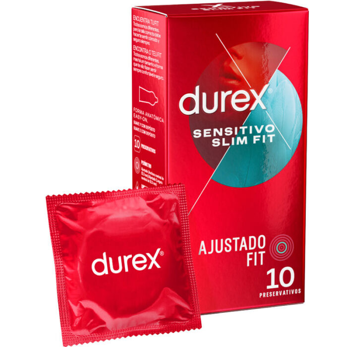 Kondoomid DUREX Sensitivo Slim Fit (10 tk) - Lovex Erootikapood