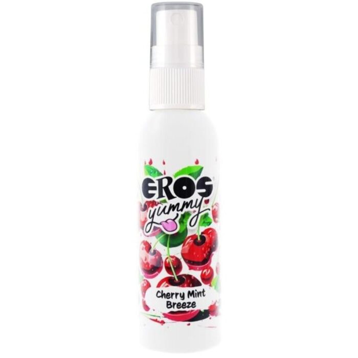 Sprei EROS Yummy Kehasprei Cherry Mint Breeze (50 ml) - Lovex Erootikapood