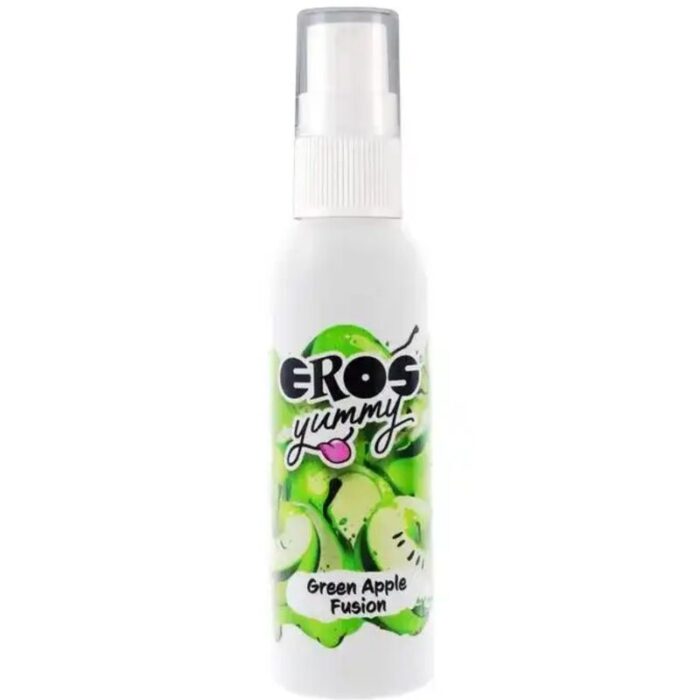 Sprei EROS Yummy Kehasprei Green Apple Fusion (50 ml) - Lovex Erootikapood