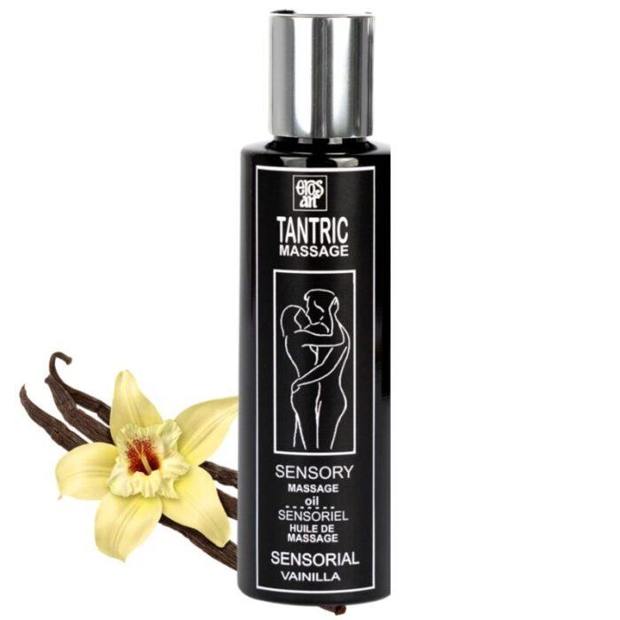 Massaažiõli EROS-ART Natural Tantric vanilje afrodisiaakumiga (100 ml) - Lovex Erootikapood